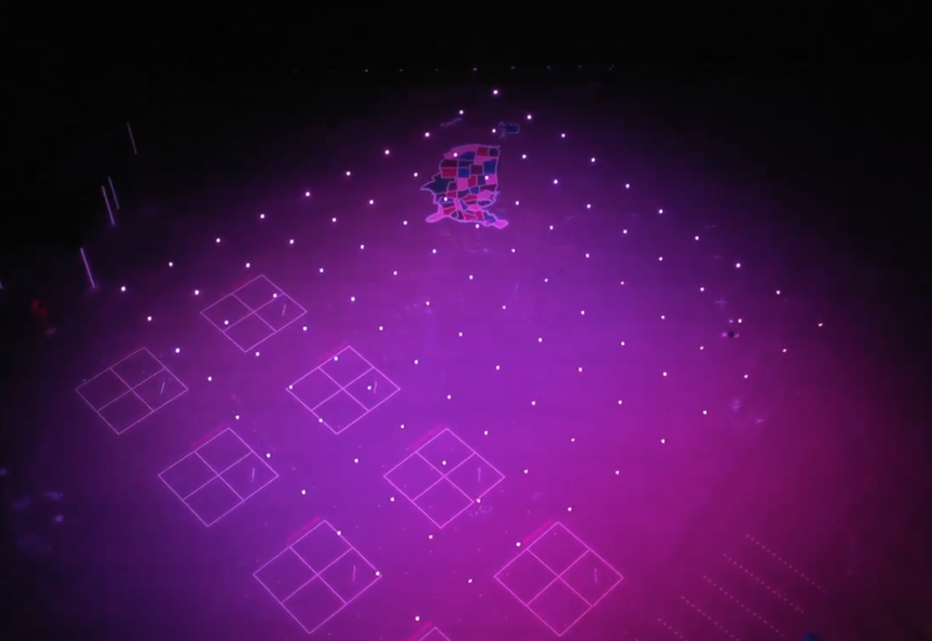 Idaho drone light show