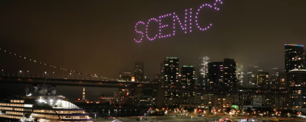 Scenic Cruises Drone Show lights up San Francisco Waterfront