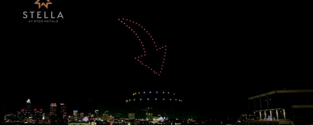 Spectacular Atlanta Drone Light Show Illuminates Skyline: A Celebration of Progress in the Star Metals Neighborhood
