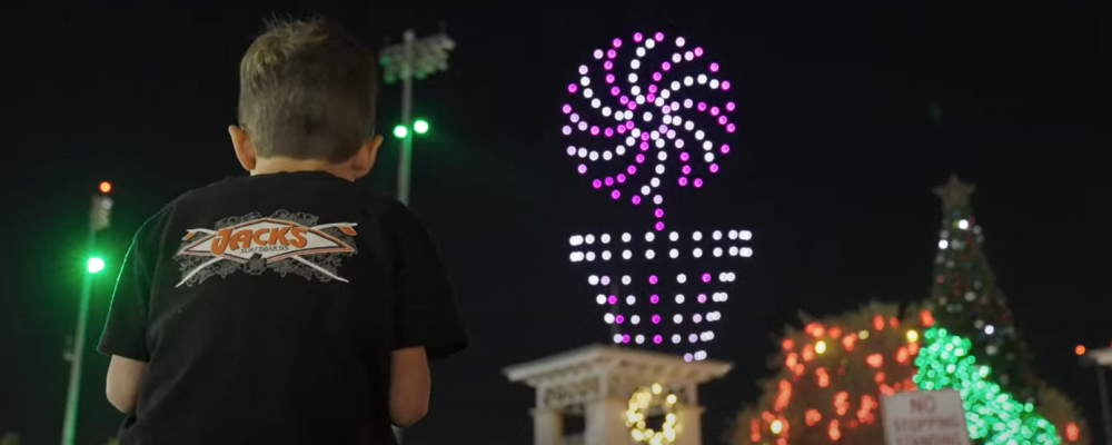 The Custom Drone Light Show