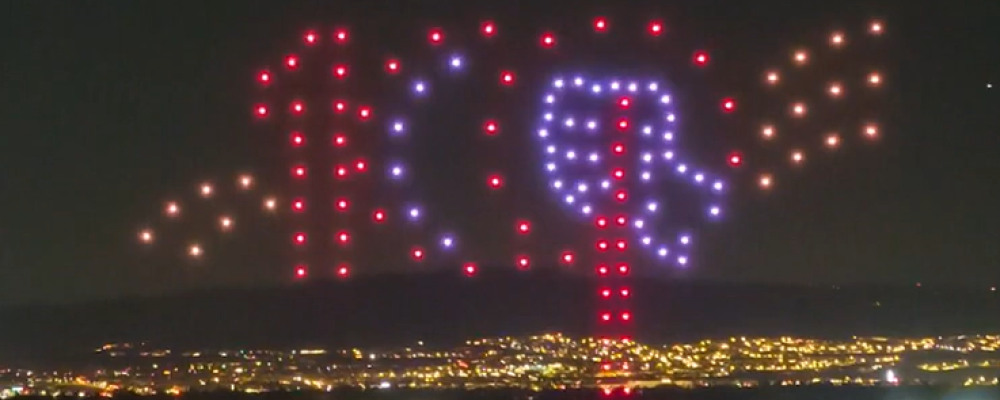 BAPS Centennial Celebration Drone Show in San Francisco