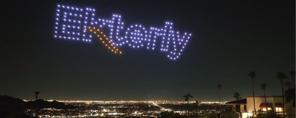 Stunning Scottsdale Drone Light Show