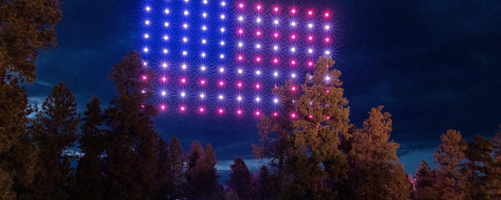 Hire UAV Pro Colorado 4th of July Drone Show Series