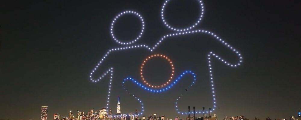 Where can you fly a show