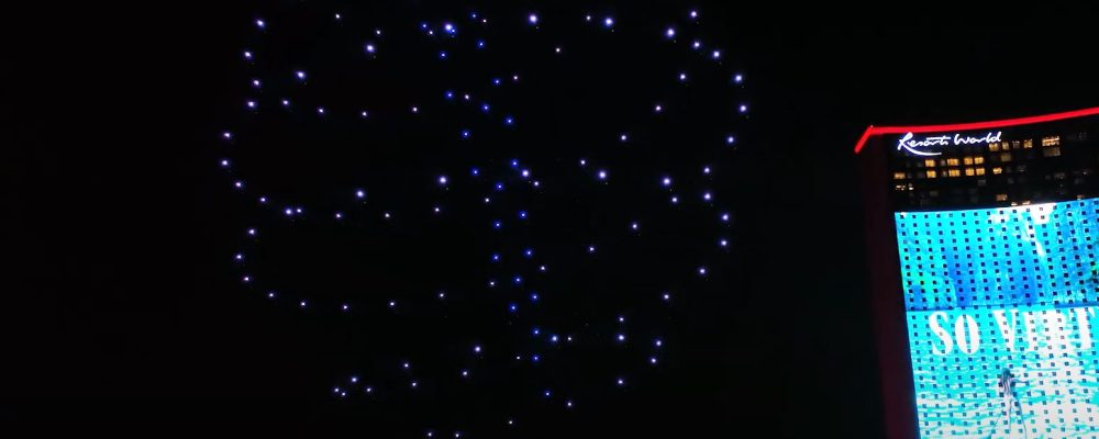 Drone Show at Resorts World Las Vegas